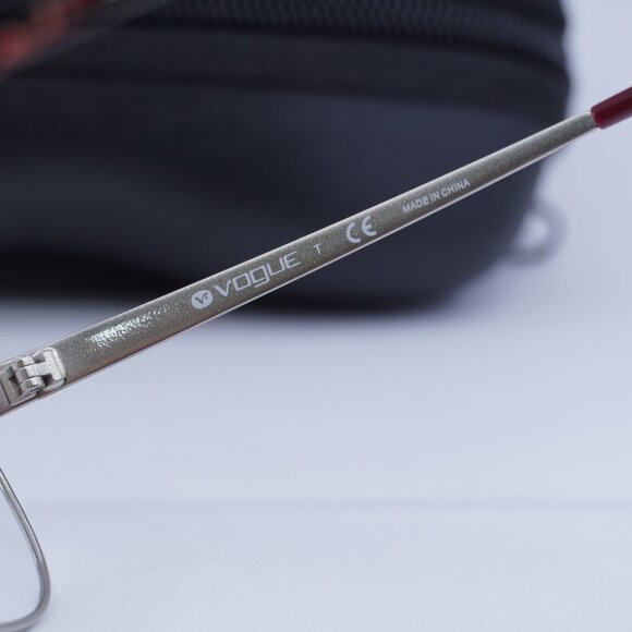 Vogue VO4072 5055 Eyeglasses - Dark Red/Silver Frame 52mm main image 12